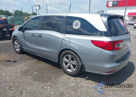 2018 Honda Odyssey Ex-L из США, поврежденный, VIN 5FNRL6H78JB098586